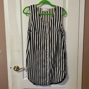 Black and white pinstripe dress - Phillip Lim